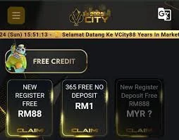 Vcity88 Free Credit RM88 Link Free Credit Malaysia